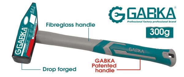 GA-78020 300g σφυρί μηχανικού με πλαστική λαβή