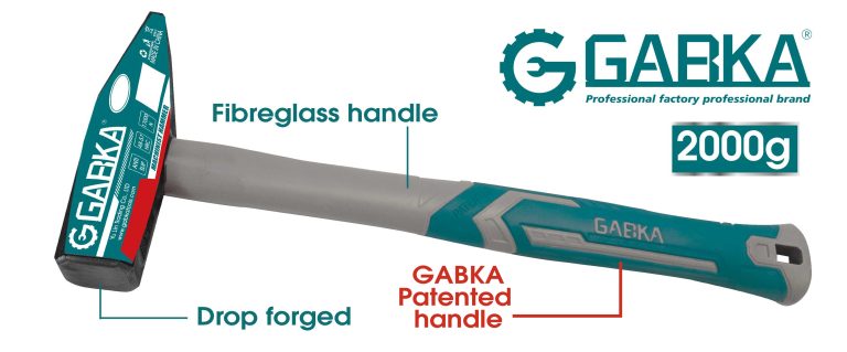 GA-78024 2kg σφυρί μηχανικού με πλαστική λαβή