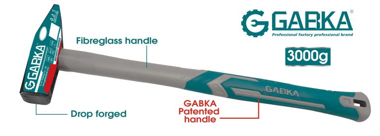 GA-78025 3kg σφυρί μηχανικού με πλαστική λαβή