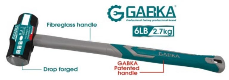 GA-78030 6LB οκταγωνικό σφυρί με πλαστική λαβή