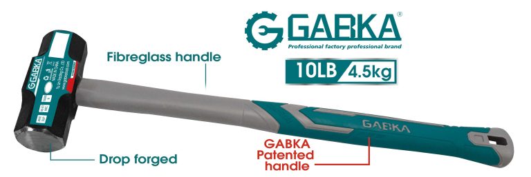 GA-78032 10LB οκταγωνικό σφυρί με πλαστική λαβή