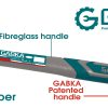GA-78038 300g λευκή λαστιχένια ματσόλα με πλαστική λαβή