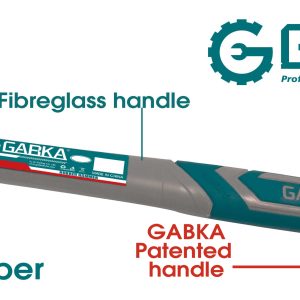 GA-78038 300g λευκή λαστιχένια ματσόλα με πλαστική λαβή