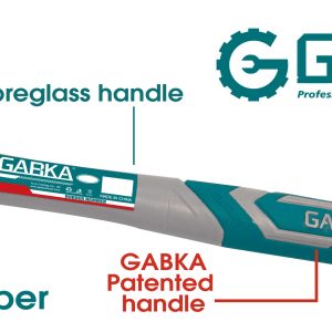 GA-78041 300g μαύρη λαστιχένια ματσόλα με πλαστική λαβή