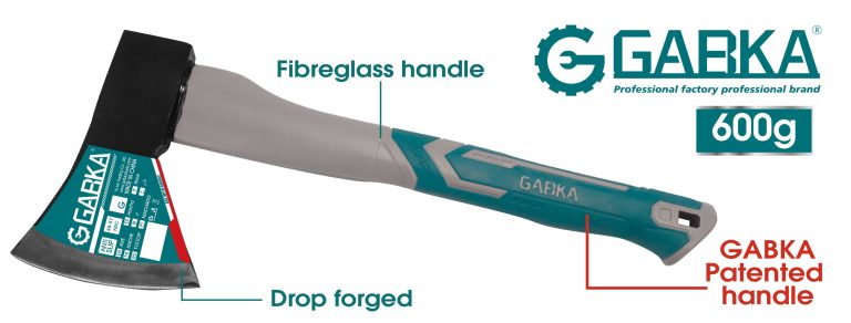 GA-78045 600g τσεκούρι με πλαστική λαβή