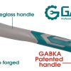 GA-78050 1800g τσεκούρι με μακριά πλαστική λαβή
