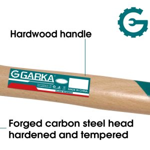 GA-78073 500g νυχοφόρο σφυρί με ξύλινη λαβή