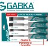 GA-78091 Σετ 4 τεμ. σκαρπέλα ξύλου