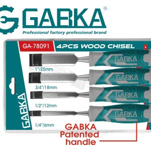 Ga-78091 Set of 4 Pcs. Wood Chisels