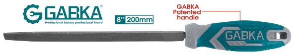 GA-78136 8″ τριγωνική λίμα