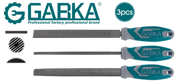 GA-78142 8″ Σετ 3 τεμ. ράσπες ξύλου