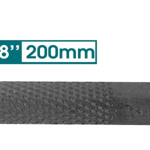 GA-78144 8" μισόστρογγυλη ράσπα ξύλου