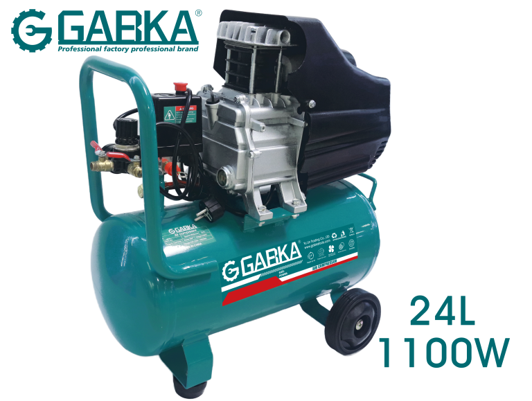 GA-88027 άμεσης μετάδοσης Αεροσυμπιεστές 24L (1100W)