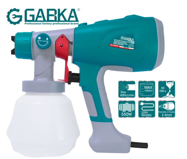 Ga-88036 Electric Paint Spray Gun (550w)