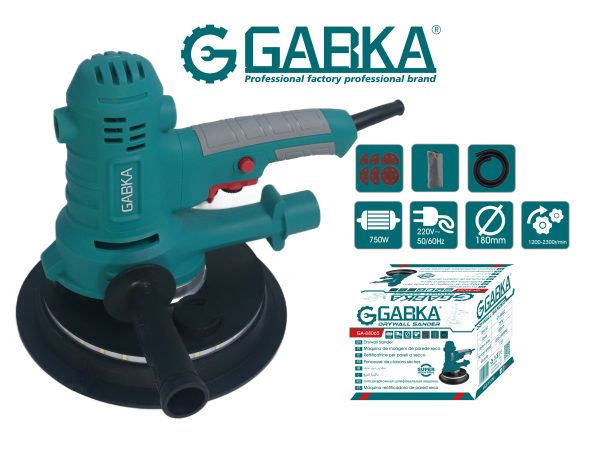 GA-88065 180mm τροχός με διπλά φώτα LED (750W)