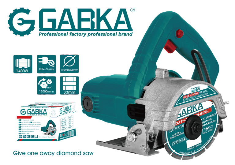 GA-88067 Κόφτης πέτρας 110mm (1280W)