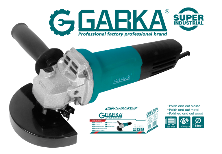 GA-88072 115mm γωνιακός τροχός (800W)