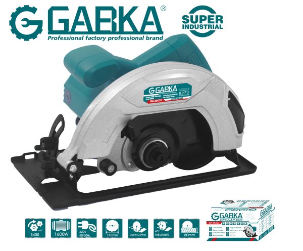 GA-88076 Δισκοπρίονο 7″ (1600W)