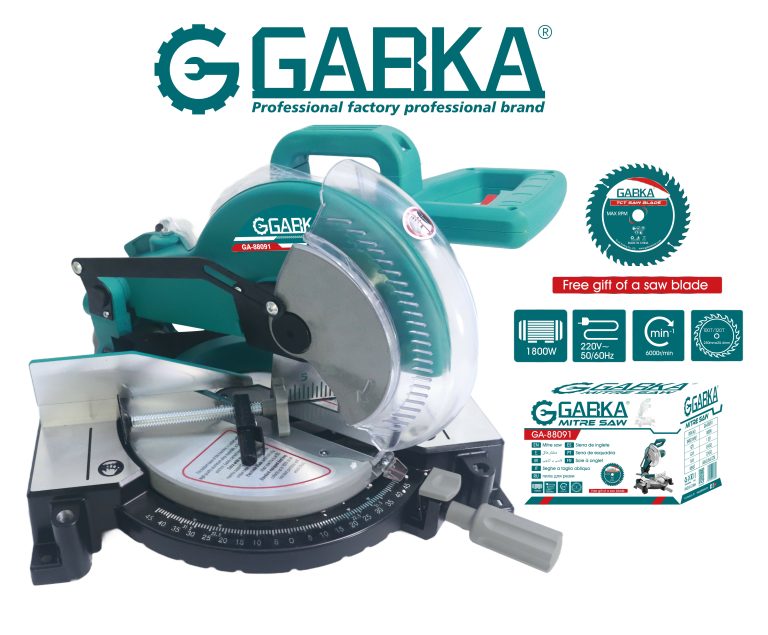 GA-88091  Φαλτσοπρίονο Πάγκου 255mm (1800W)