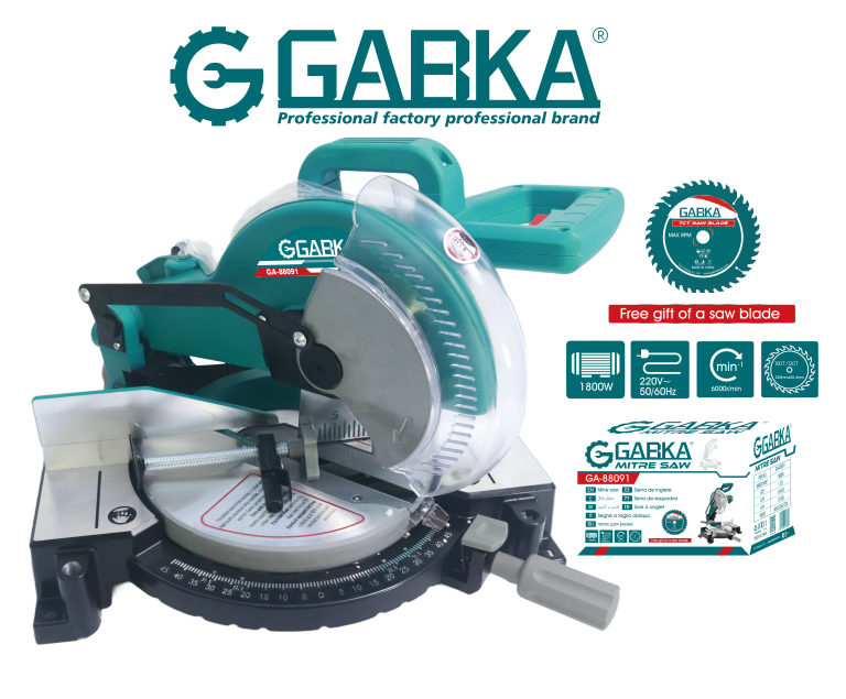 GA-88091  Φαλτσοπρίονο Πάγκου 255mm (1800W)