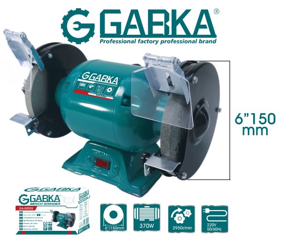 Ga-88098 6″/150mm Bench Grinder (370w)