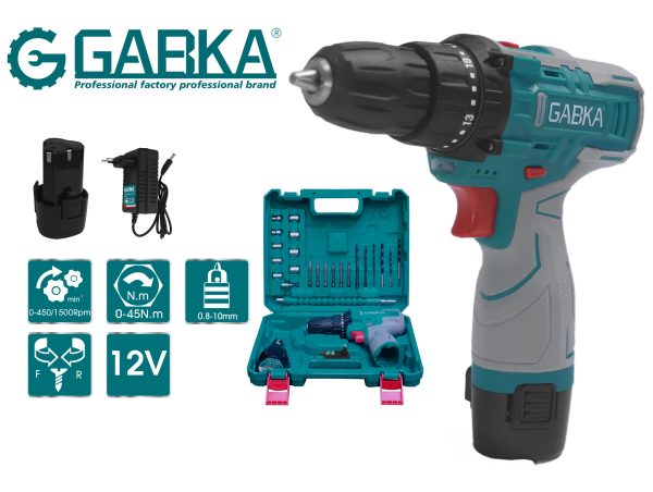 Ga-88118a 12v Rechargeable Lithium Drill
