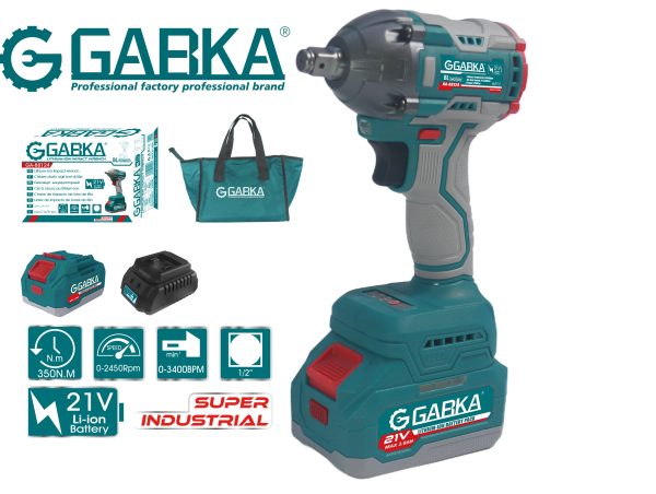 Ga-88124a 21v Lithium Impact Wrench BL Motor