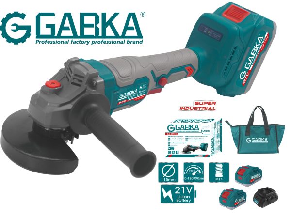 GA-88125A 21V γωνιακός τροχός λιθίου BL Motor 115mm