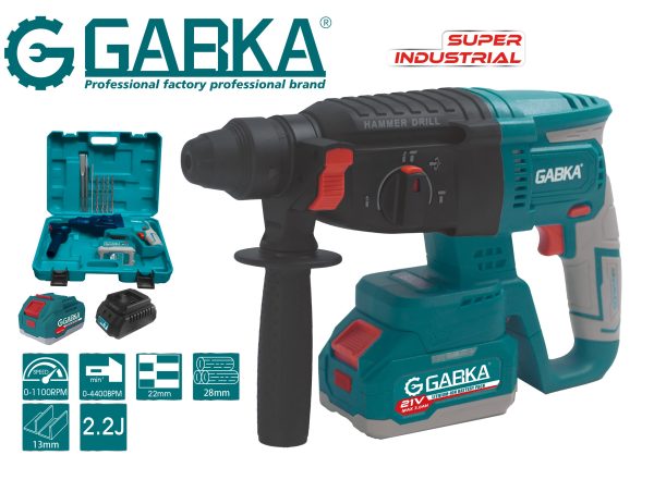 GA-88126A 21V ελαφρύ πιστολέτο λιθίου BL Motor