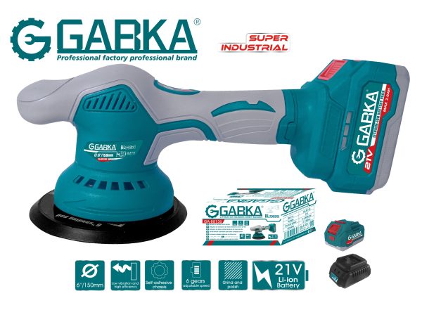 GA-88136A 21V αλοιφαδόρος λιθίου BL Motor 6″