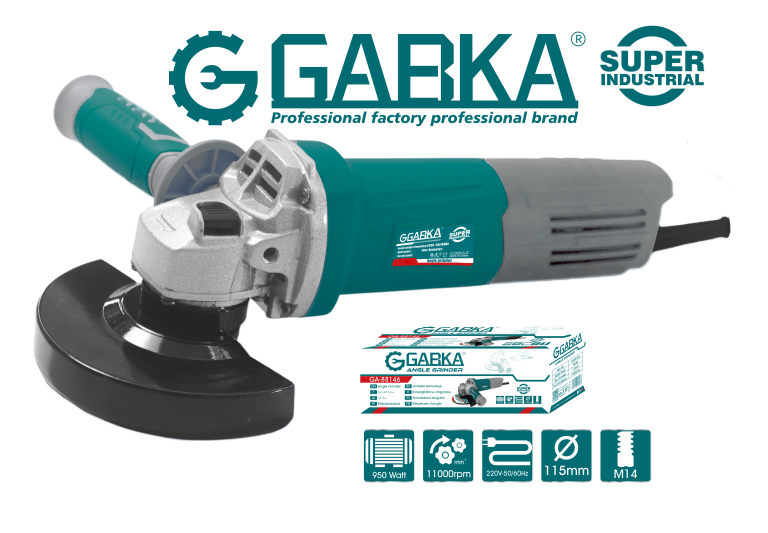 GA-88146 115mm γωνιακός τροχός (950W)