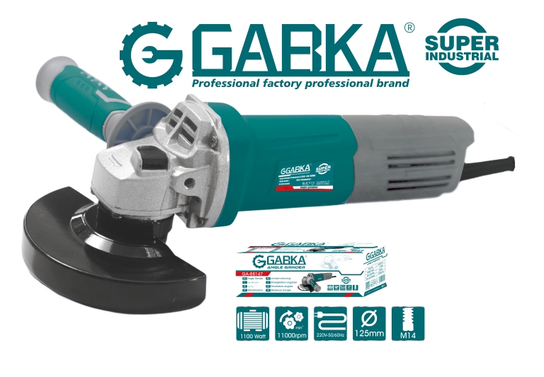 GA-88147 125mm γωνιακός τροχός (1100W)