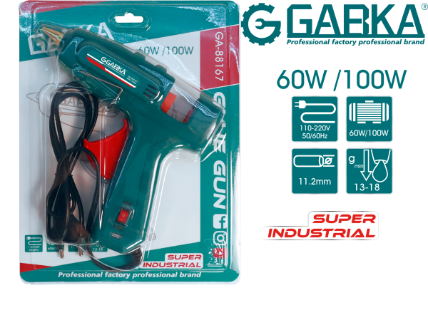 GA-88167 Πιστόλι θερμοκόλλας 60/100W