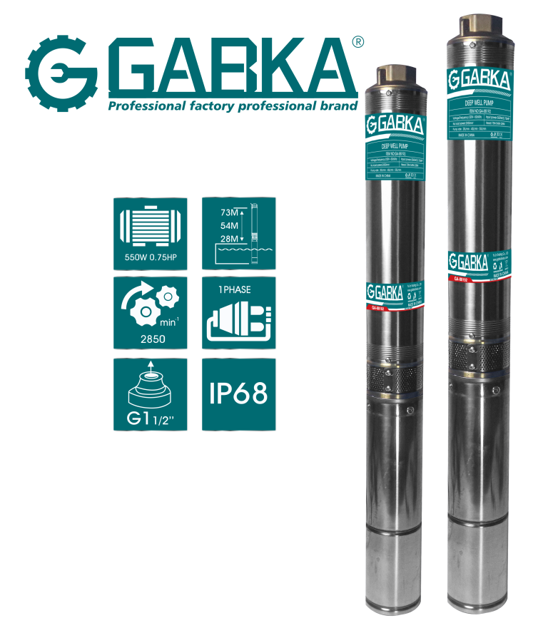 GA-88192 αντλία βαθιού φρέατος 4SDM2/11