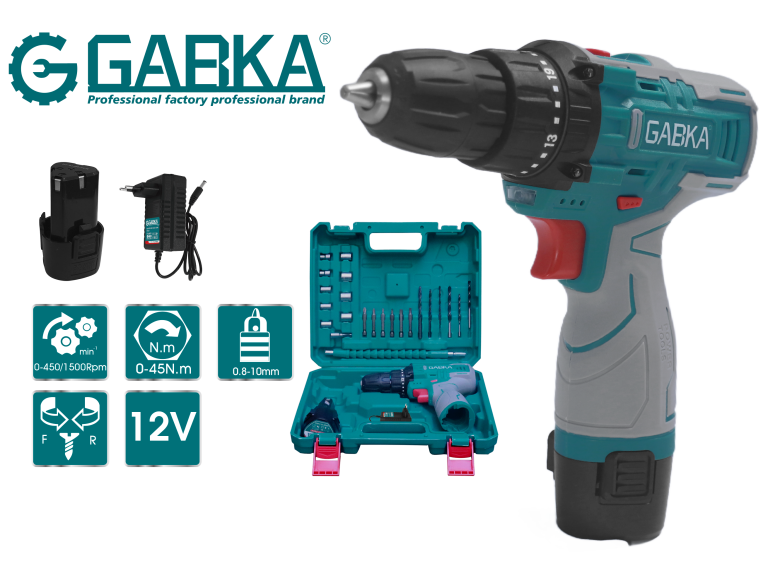 Ga-88118a 12v Rechargeable Lithium Drill