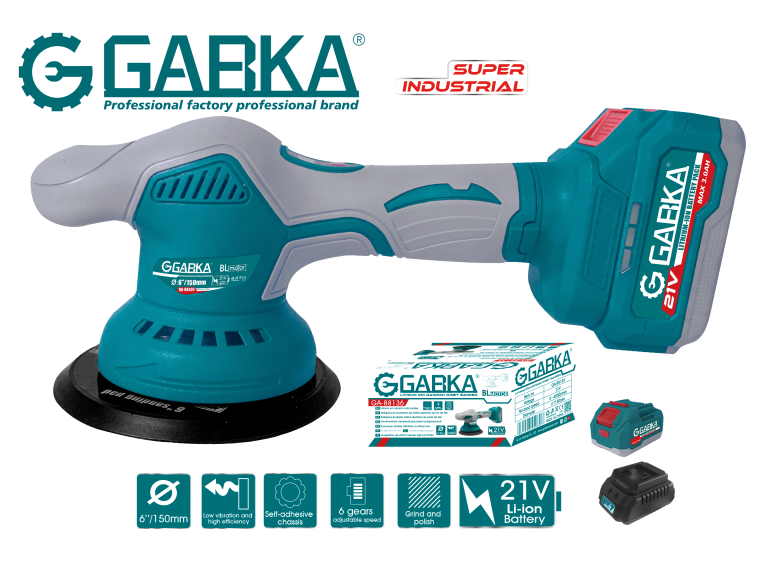 GA-88136A 21V αλοιφαδόρος λιθίου BL Motor 6"